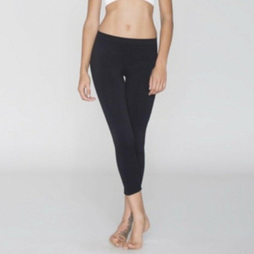 Splits 59 Carbon 38 Bailey Seamless Capri Legging Black One Size Stretch Yoga